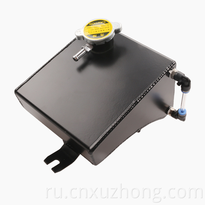 RASTP 1.5L Store-Black Aluminium Coolant Overflow Tain Packover Kit для 240SX S13 SR20DET KA24DE KA24E KA24 (подходит: 240СХ) TK47BK